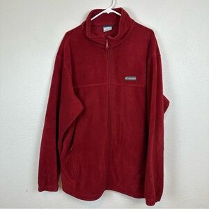 Columbia Red Fleece Jacket